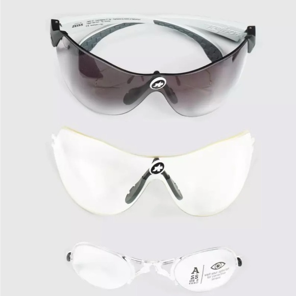 Assos Zegho G2 Interceptor cycling sunglasses w prescription lens newest version - Picture 8 of 11